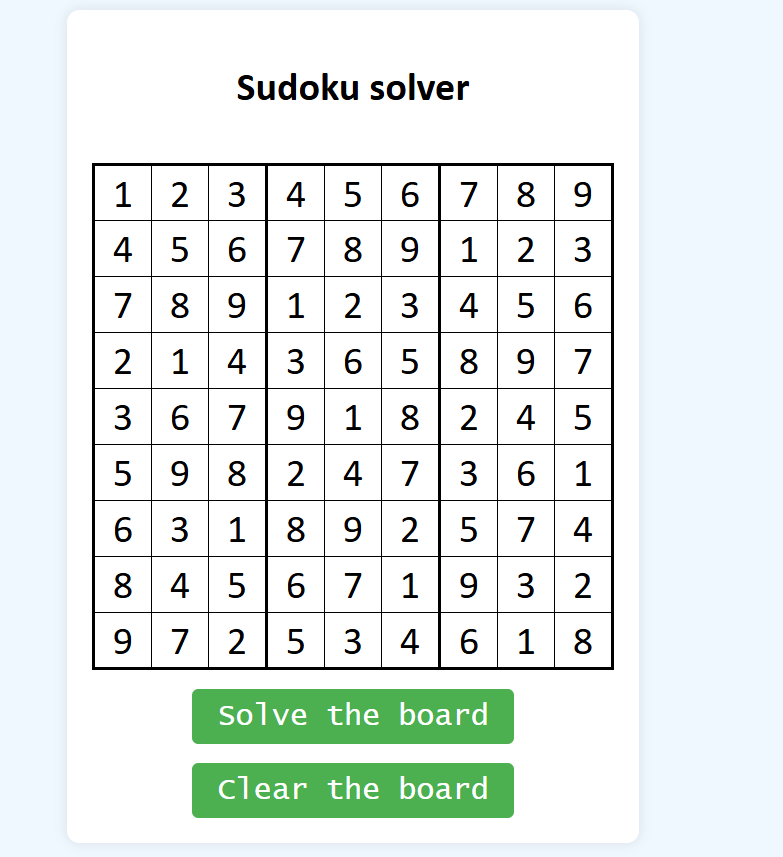 Sudoku Solver
